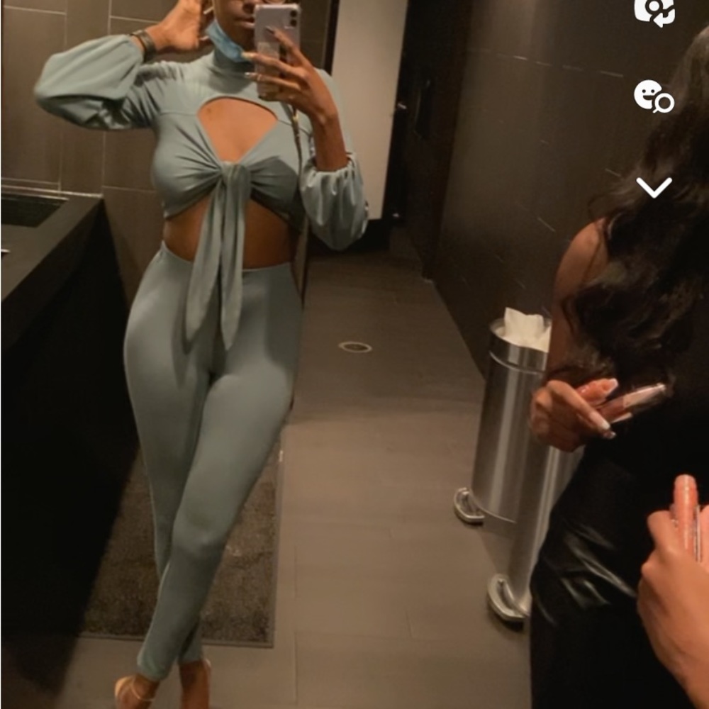 2 piece pants set